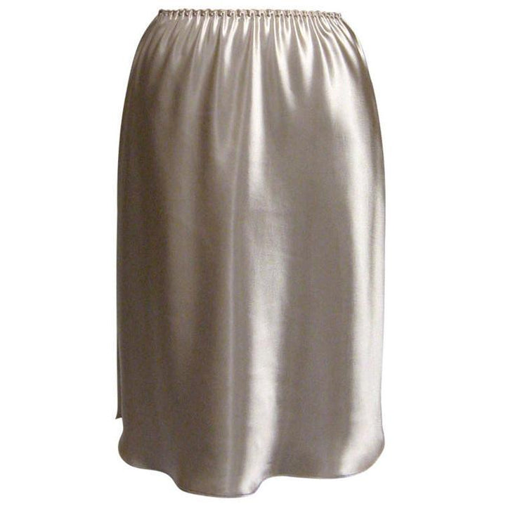 Essentials 27" SATIN HALF SLIP